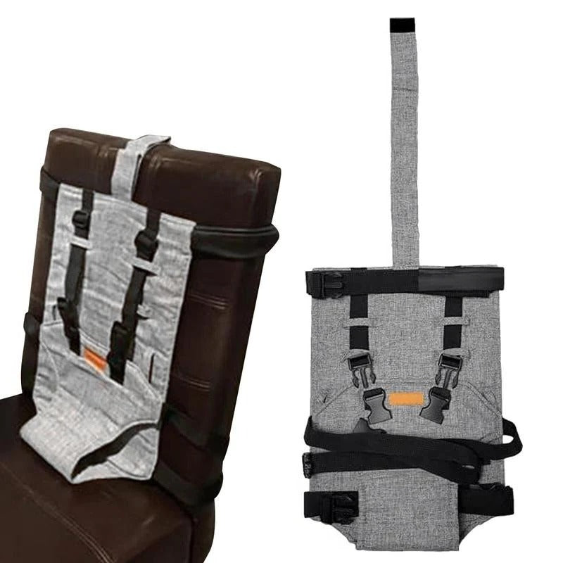Compact Travel High Chair with Adjustable Harness | Portable Clip-On Baby Chair for Restaurants & Travel