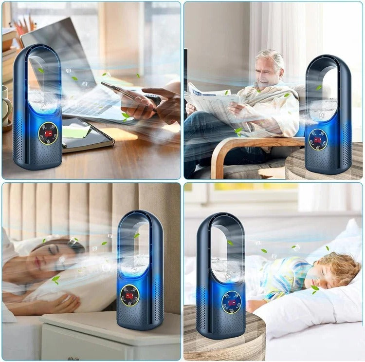 Blade-Free Silent Portable Air Conditioner for Home and Office | Nourishing Haircare for Frizz-Free, Glossy, Manageable Hair Every Day