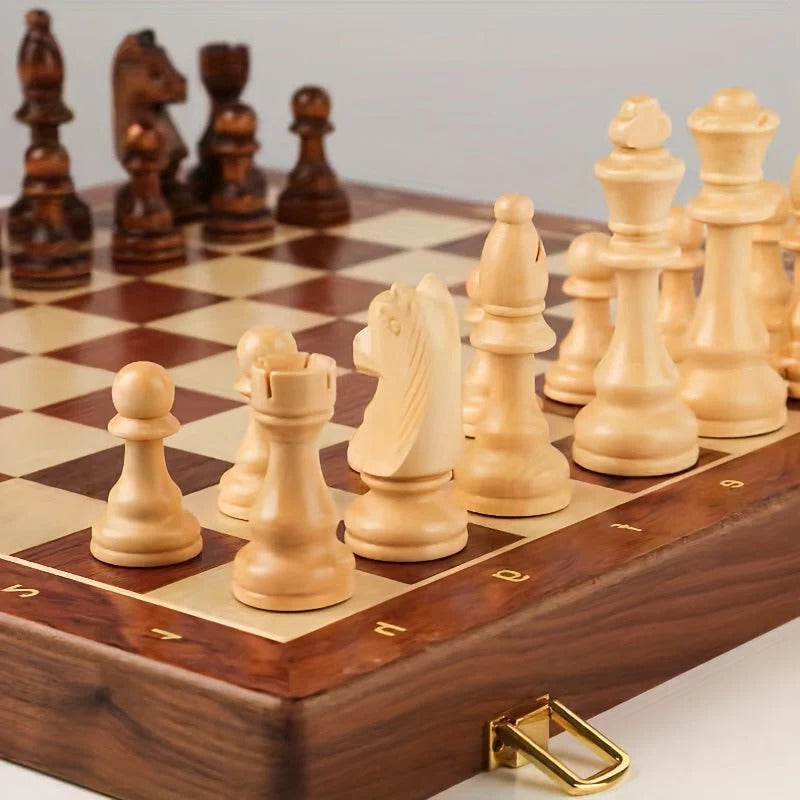 Wooden Chess Set | Practical, Beautiful & Built to Last — The Smart Choice for Any Home