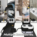 High-Pressure Steam Cleaning Tool | Effortlessly Functional Home Essential for Clean, Organised Living
