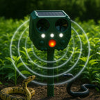 Ultrasonic Solar Snake Repeller | Premium Outdoor Essential for Garden Lovers — Built to Last Outdoors