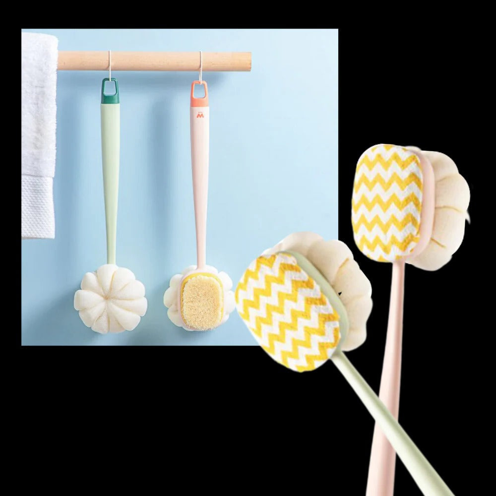 Exfoliating Body Scrubber Bath Brush | Effortlessly Functional Home Essential for Clean, Organised Living