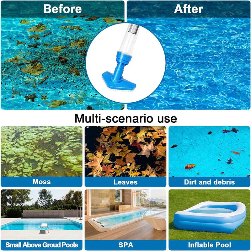 3 in 1 Cordless Rechargeable Pool Vacuum Cleaner | Intelligent Design Meets Reliable, Long-Lasting Everyday Performance