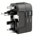 Worldwide Travel Adapter with Dual USB Charging Ports | Premium Quality, Thoughtful Design — Built for Real Everyday Life
