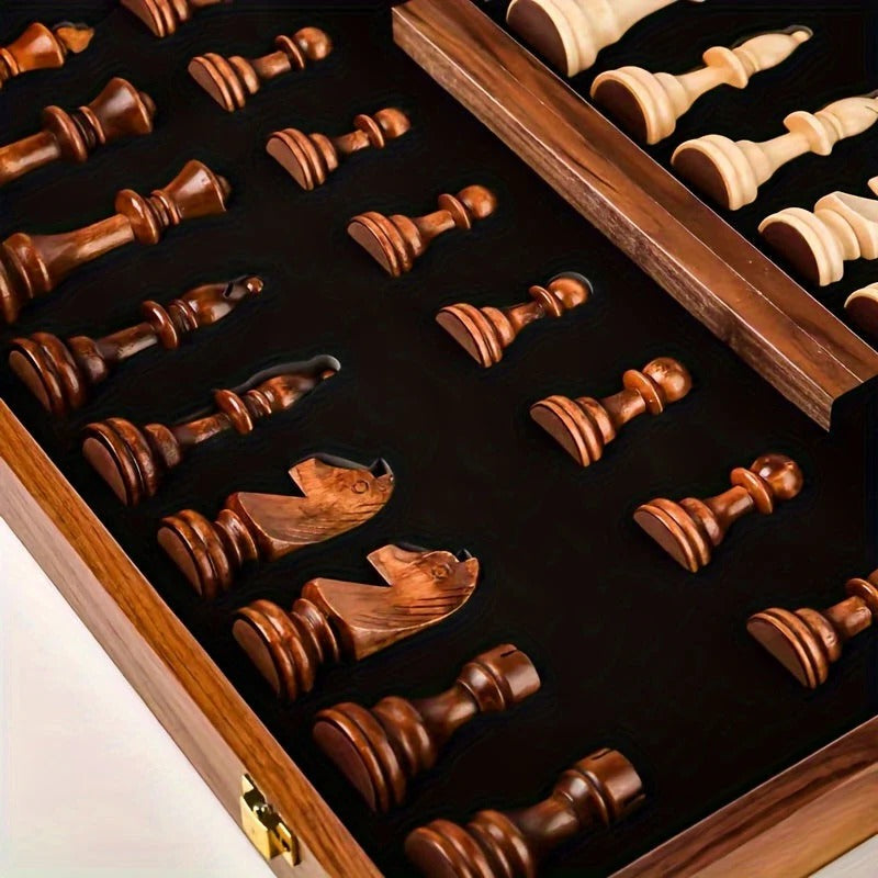 Wooden Chess Set | Practical, Beautiful & Built to Last — The Smart Choice for Any Home