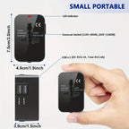 Worldwide Travel Adapter with Dual USB Charging Ports | Premium Quality, Thoughtful Design — Built for Real Everyday Life