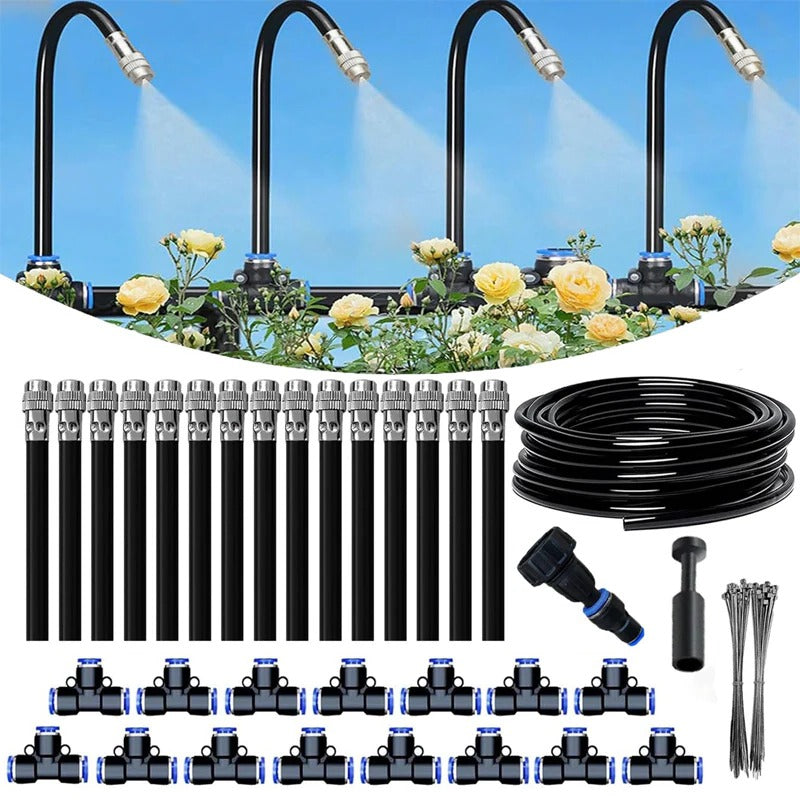 Drip Irrigation Kit with 360 degree Flexible Hose | Built for British Weather — Durable, Attractive Outdoor Design