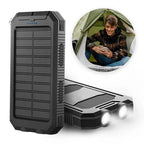 500000mAh Solar Charger Waterproof Power Bank External | Built for British Weather — Durable, Attractive Outdoor Design