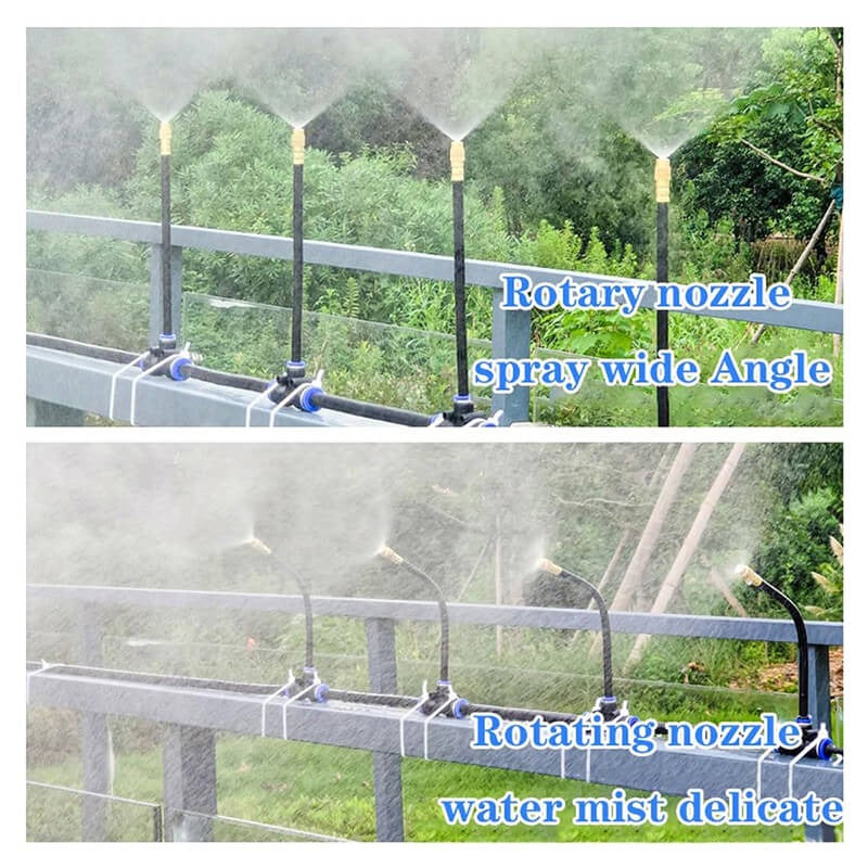 Drip Irrigation Kit with 360 degree Flexible Hose | Built for British Weather — Durable, Attractive Outdoor Design