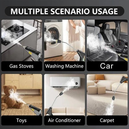 High-Pressure Steam Cleaning Tool | Effortlessly Functional Home Essential for Clean, Organised Living