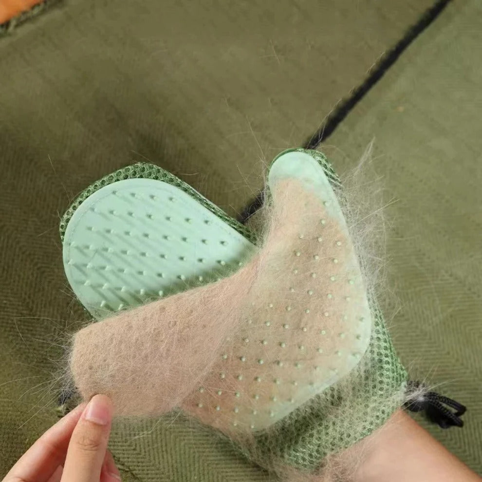 2in1 cat glove for grooming | Vet-Approved Pet Essential for Comfort, Safety & Wellbeing