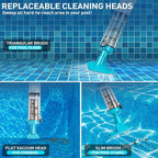3 in 1 Cordless Rechargeable Pool Vacuum Cleaner | Intelligent Design Meets Reliable, Long-Lasting Everyday Performance
