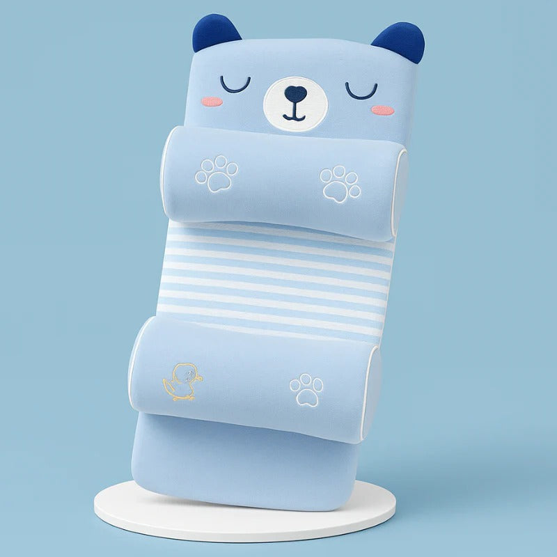 Ergonomic Baby Head Support Pillow | Infant Head & Neck Support Cushion for Newborns
