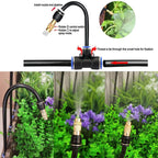 Drip Irrigation Kit with 360 degree Flexible Hose | Built for British Weather — Durable, Attractive Outdoor Design