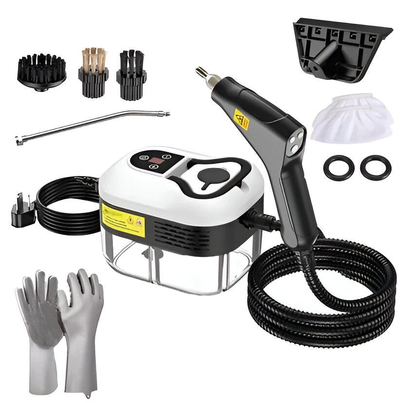 High-Pressure Steam Cleaning Tool | Effortlessly Functional Home Essential for Clean, Organised Living