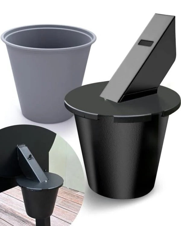 Upgraded Grill Grease Collector | Hardy, Weather-Resistant & Beautifully Designed for Your Outdoor Space