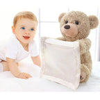 Peek-A-Boo-Teddy — Interactive Plush Toy | Screen-Free Play for Developing Minds — Kids Absolutely Love It