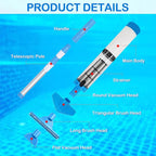 3 in 1 Cordless Rechargeable Pool Vacuum Cleaner | Intelligent Design Meets Reliable, Long-Lasting Everyday Performance