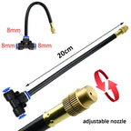 Drip Irrigation Kit with 360 degree Flexible Hose | Built for British Weather — Durable, Attractive Outdoor Design