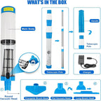 3 in 1 Cordless Rechargeable Pool Vacuum Cleaner | Intelligent Design Meets Reliable, Long-Lasting Everyday Performance