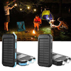 500000mAh Solar Charger Waterproof Power Bank External | Built for British Weather — Durable, Attractive Outdoor Design
