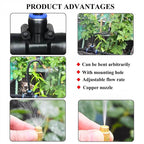 Drip Irrigation Kit with 360 degree Flexible Hose | Built for British Weather — Durable, Attractive Outdoor Design