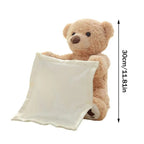 Peek-A-Boo-Teddy — Interactive Plush Toy | Screen-Free Play for Developing Minds — Kids Absolutely Love It