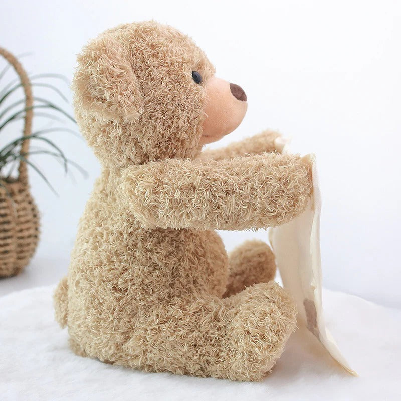 Peek-A-Boo-Teddy — Interactive Plush Toy | Screen-Free Play for Developing Minds — Kids Absolutely Love It