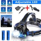 990000LM Rechargeable LED Headlamp | Built for Adventure — Durable, Reliable & Ready for Anything Outside