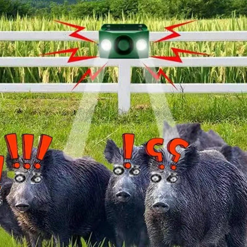 Beast Repellent Solar Warning Lights | Easy-Care Garden Essential That Transforms Any Outdoor Space