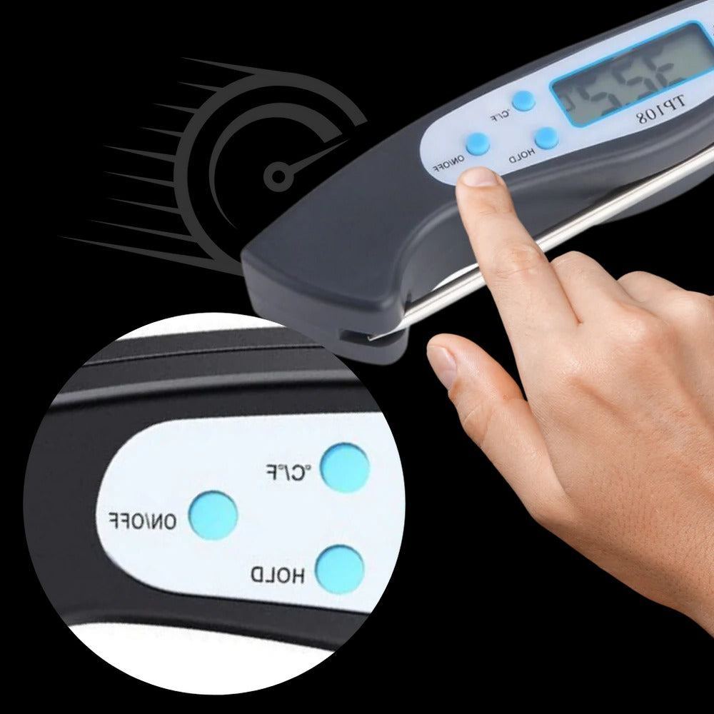 Digital Food Thermometer | Practical, Beautiful & Built to Last — The Smart Choice for Any Home