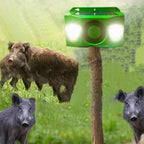 Beast Repellent Solar Warning Lights | Easy-Care Garden Essential That Transforms Any Outdoor Space