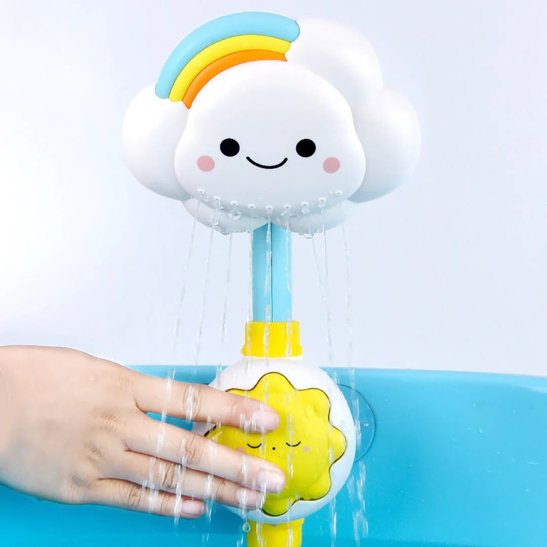 Baby Bath Toy Cloud Shower Head | Safe & Gentle Baby Essential for Comfortable, Happy, Healthy Babies