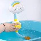Baby Bath Toy Cloud Shower Head | Safe & Gentle Baby Essential for Comfortable, Happy, Healthy Babies