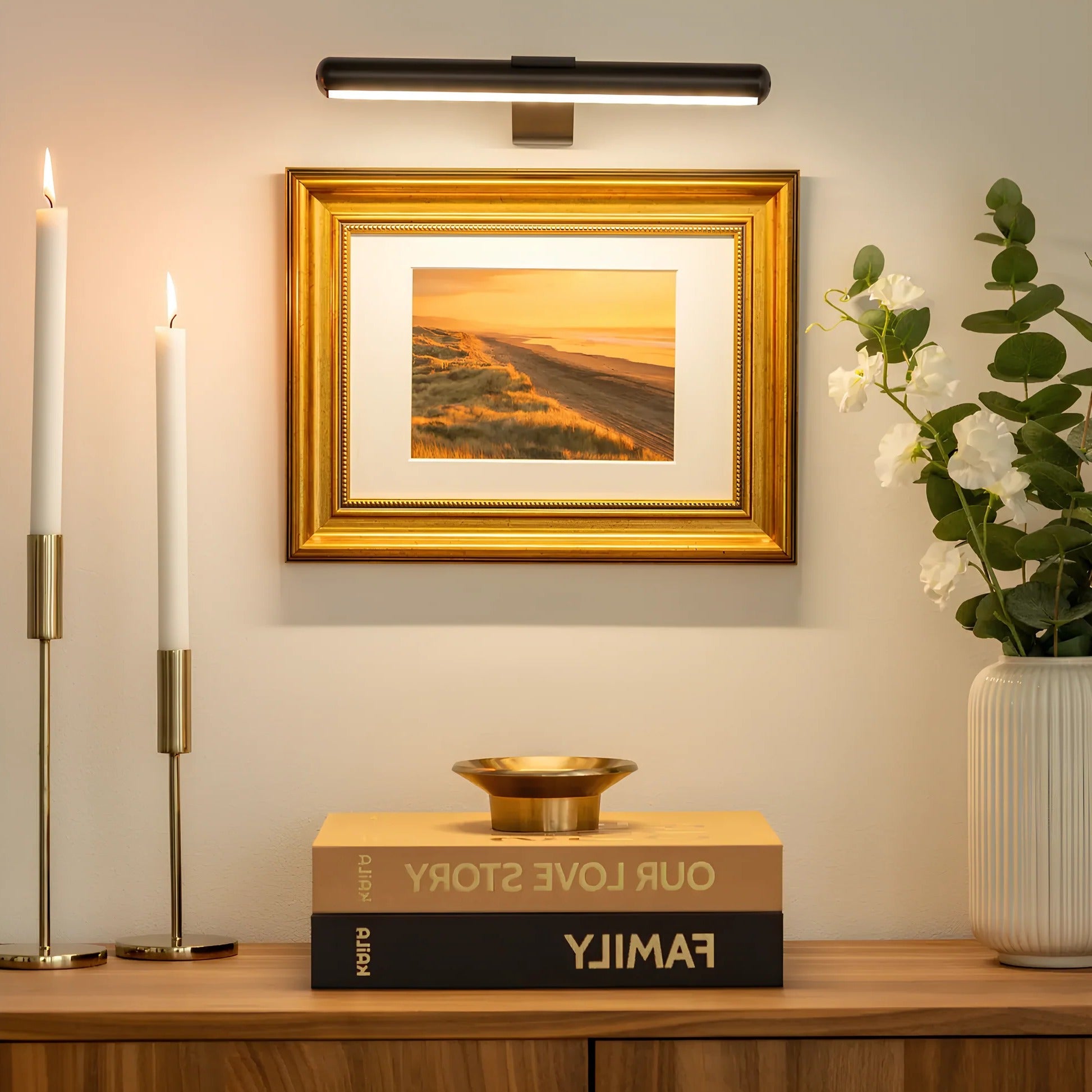 Wireless LED Picture Light | Compact, Stylish & Incredibly Useful — An Everyday Home Must-Have