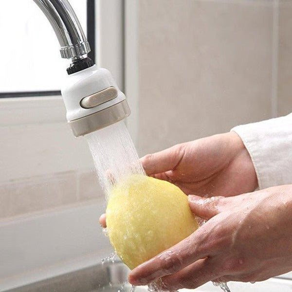 Rotating Faucet Attachment with 3 Spray Modes | Compact, Stylish & Incredibly Useful — An Everyday Home Must-Have