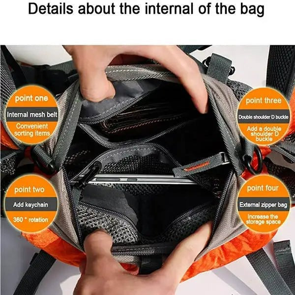 Multifunctional Outdoor Sports Waist Bag — Gear Max Waist Pack | Built for Adventure — Durable, Reliable & Ready for Anything Outside