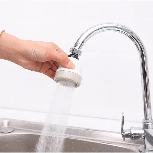 Rotating Faucet Attachment with 3 Spray Modes | Compact, Stylish & Incredibly Useful — An Everyday Home Must-Have