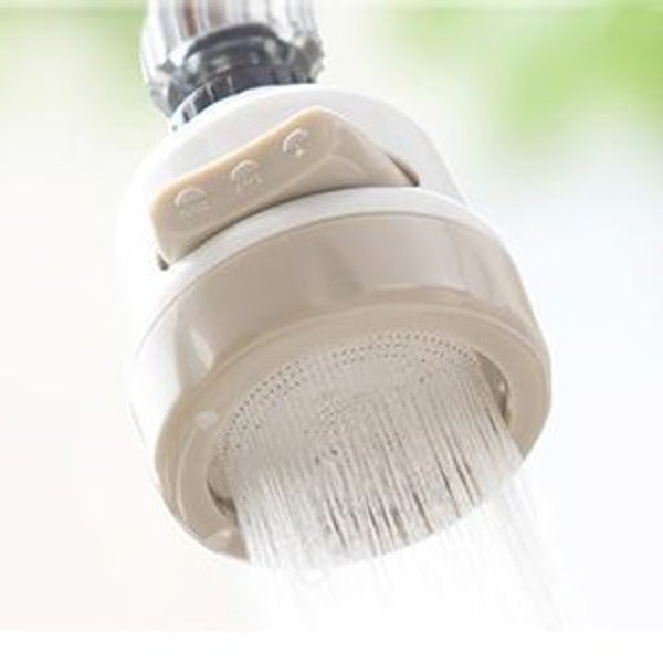 Rotating Faucet Attachment with 3 Spray Modes | Compact, Stylish & Incredibly Useful — An Everyday Home Must-Have