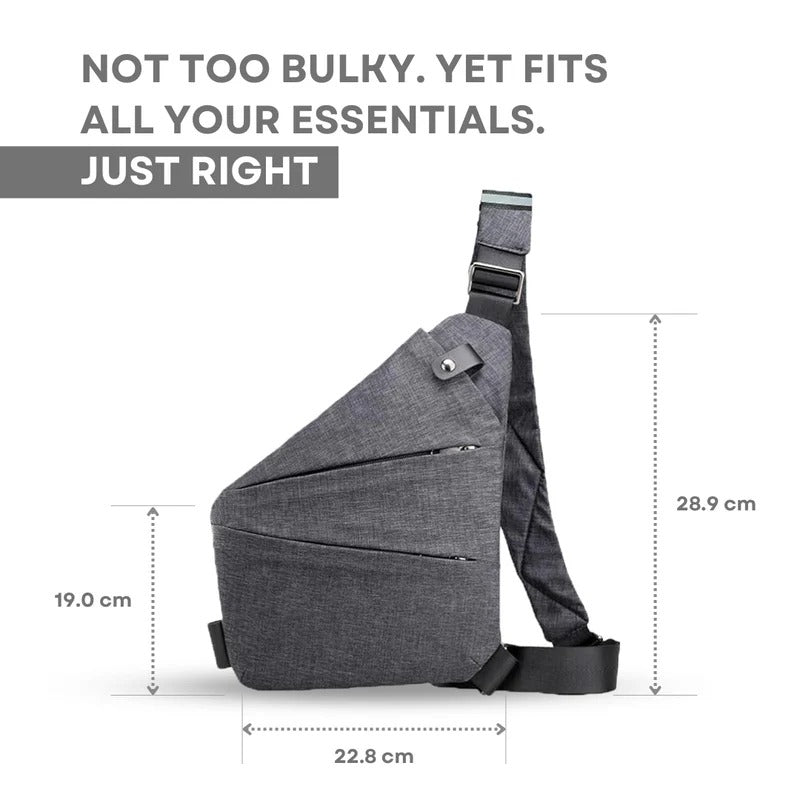 Unisex Anti-Theft Crossbody Bag | Stylish & Versatile Accessory to Complete Any Look, Any Occasion