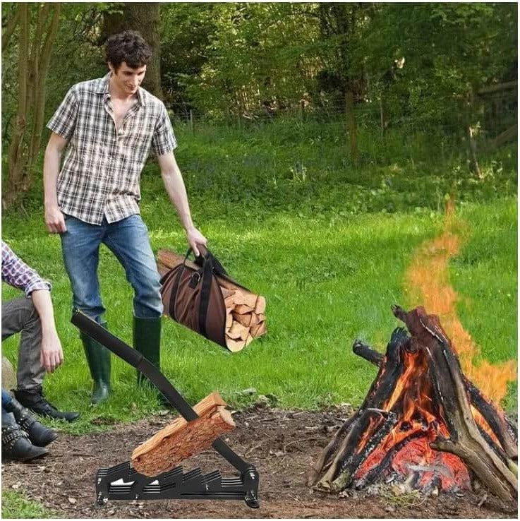 Wall Mounted Firewood Kindling Splitter | Quality Home Accessory Built to Look Great & Last for Years