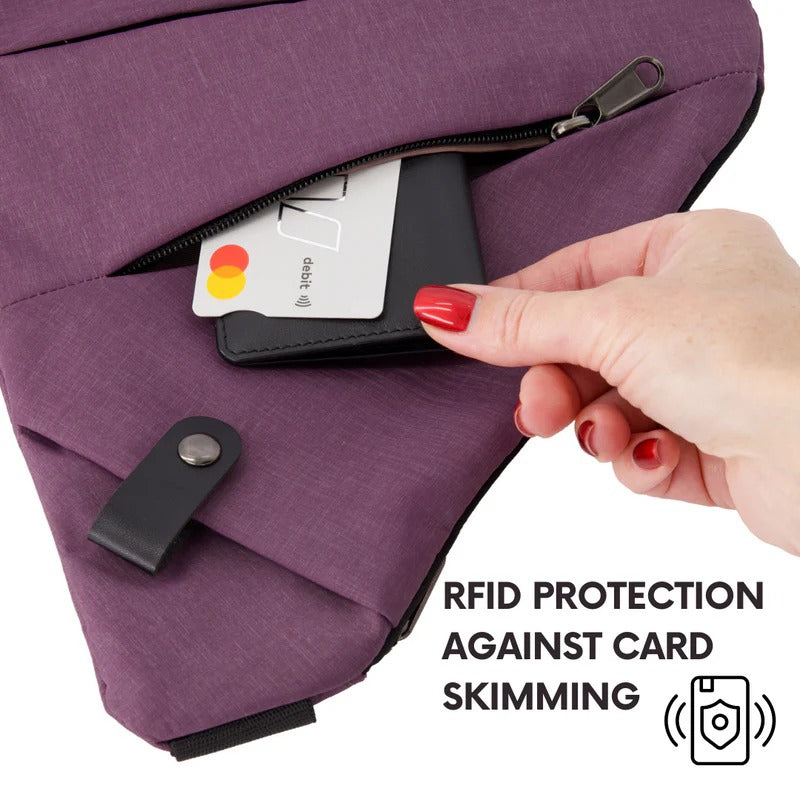Unisex Anti-Theft Crossbody Bag | Stylish & Versatile Accessory to Complete Any Look, Any Occasion