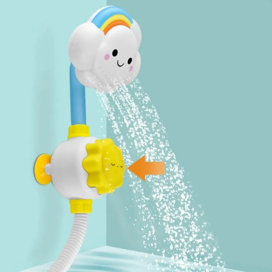 Baby Bath Toy Cloud Shower Head | Safe & Gentle Baby Essential for Comfortable, Happy, Healthy Babies