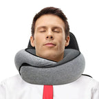 Snail Style Memory Foam Travel Curved Neck Pillow — U-shaped, Portable, Adjustable Support Neck Brace Pillow | Targeted Therapy for Faster Recovery, Less Pain & Better Quality of Life