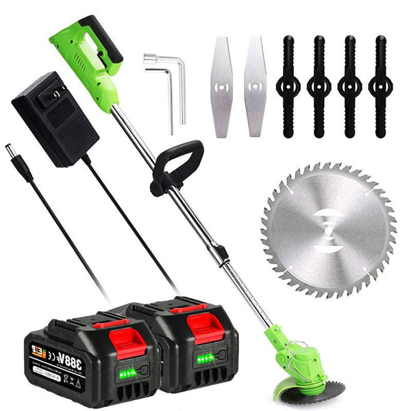 Powerful Electric Battery Operated Cordless Grass Trimmer | Hardy, Weather-Resistant & Beautifully Designed for Your Outdoor Space