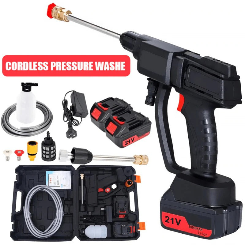 Cordless High Pressure Washer with 2 Batteries | The Tech Upgrade You Didn't Know You Needed — Until You Try It