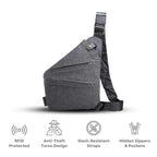 Unisex Anti-Theft Crossbody Bag | Stylish & Versatile Accessory to Complete Any Look, Any Occasion