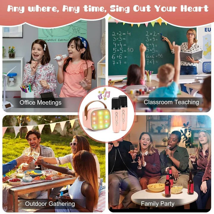 Kids Karaoke Machine | The Perfect Gift for Kids — Educational, Durable & Hours of Fun