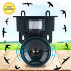 Motion Sensor Bird Deterrent for Crows: Ideal Pigeon Repeller with Sound Scarer | Reliable Security You Can Trust — Smart Protection for Home & Family