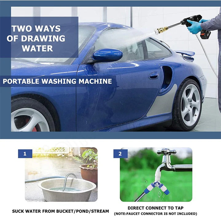 Cordless High Pressure Washer with 2 Batteries | The Tech Upgrade You Didn't Know You Needed — Until You Try It